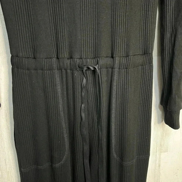 The Range DIVISION RIB SCOOP BACK JUMPSUIT BLACK X SMALL - Picture 6 of 12